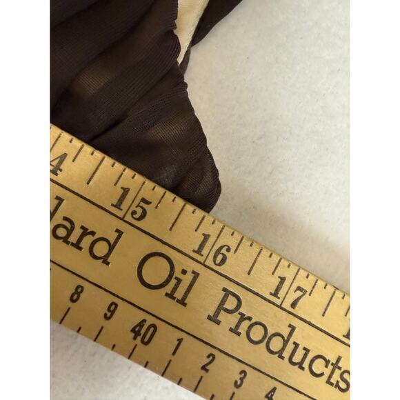 Connected Apparel Ruched Knee Length Mesh‎ Overlay Dress Goth Y2K 6P - Picture 11 of 15